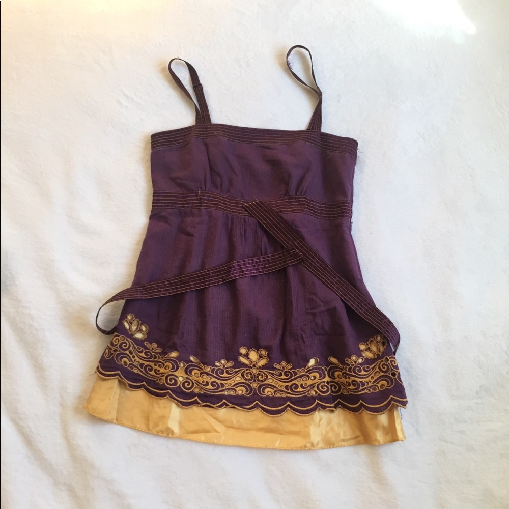 Spaghetti Strap Flowy Blouse